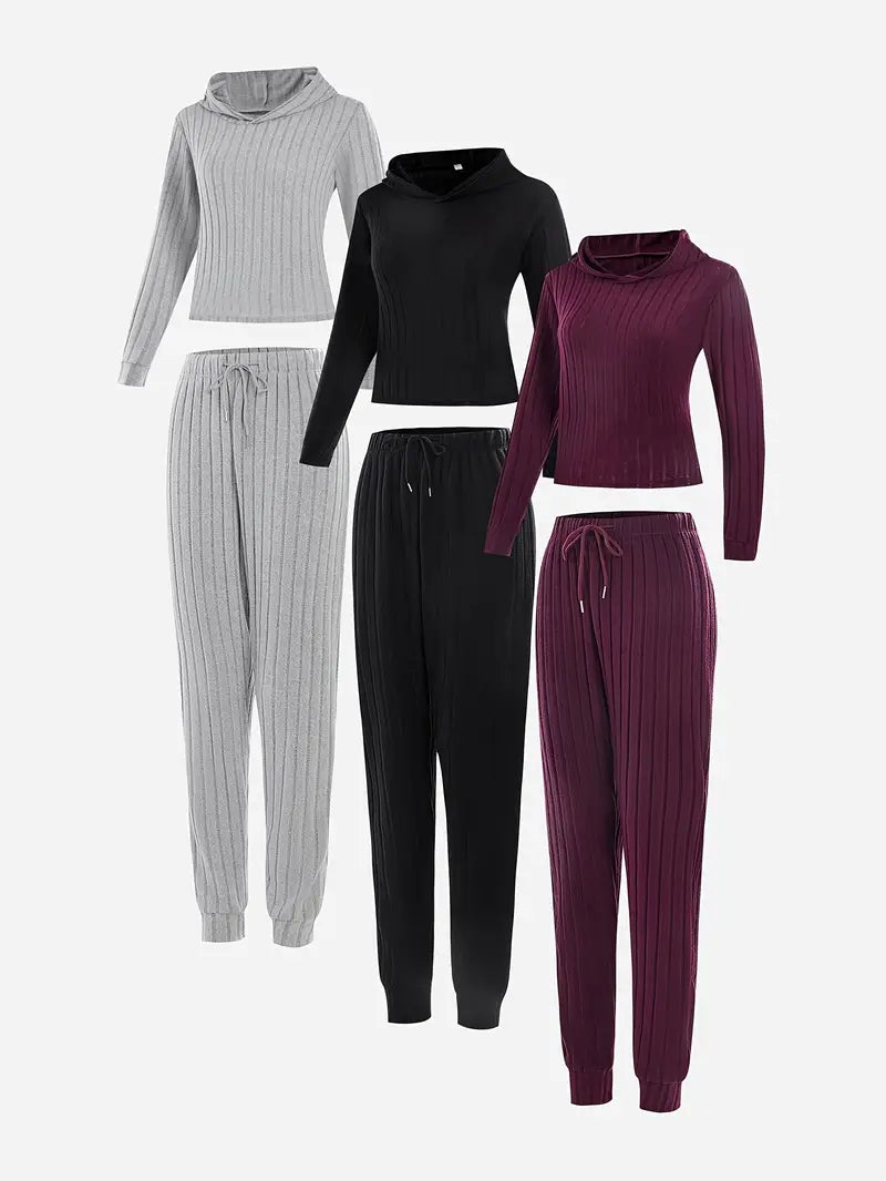 Set 3 Treninguri pentru Femei din Tricot Model 2026 