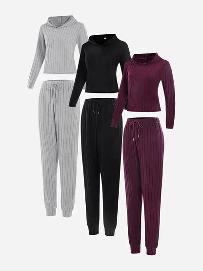Set 3 Treninguri pentru Femei din Tricot Model 2026 