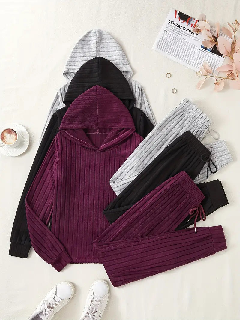 Set 3 Treninguri pentru Femei din Tricot Model 2026 
