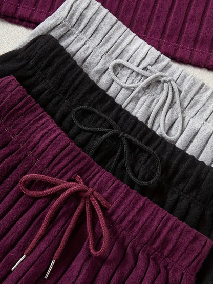 Set 3 Treninguri pentru Femei din Tricot Model 2026 